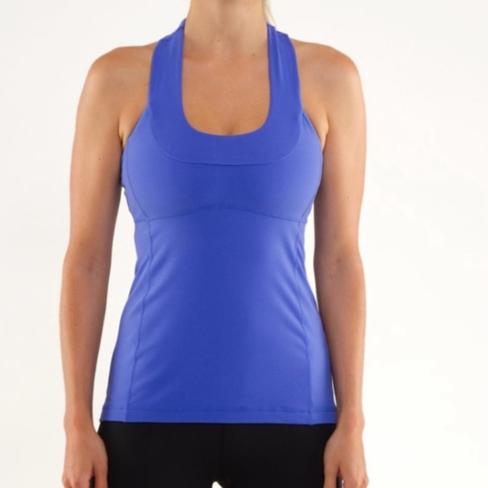 💜💙 Lululemon Scoop Neck Tank Size 4 💙💜